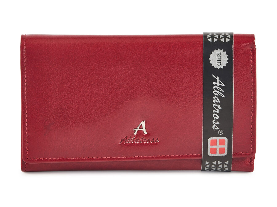 Portfel skórzany damski Albatross AL LW06 RED