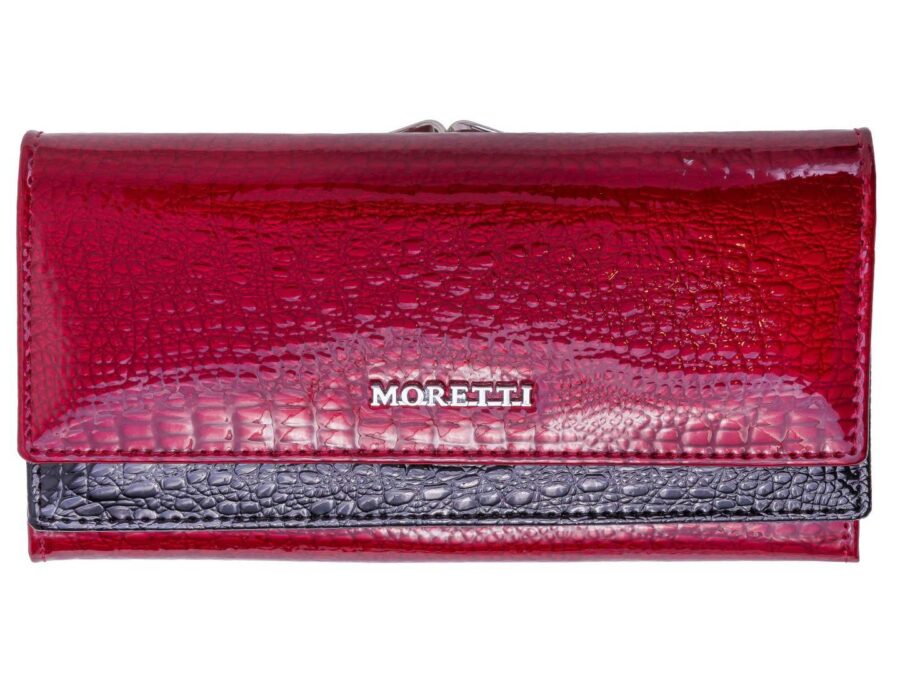 Portfel skórzany damski Moretti AE102