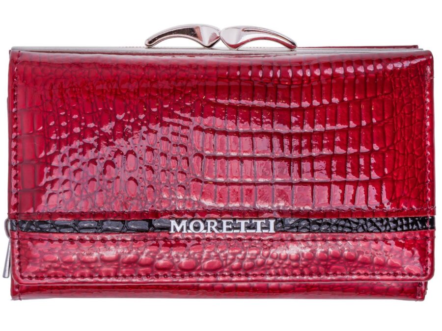 Portfel skórzany damski Moretti AE2155