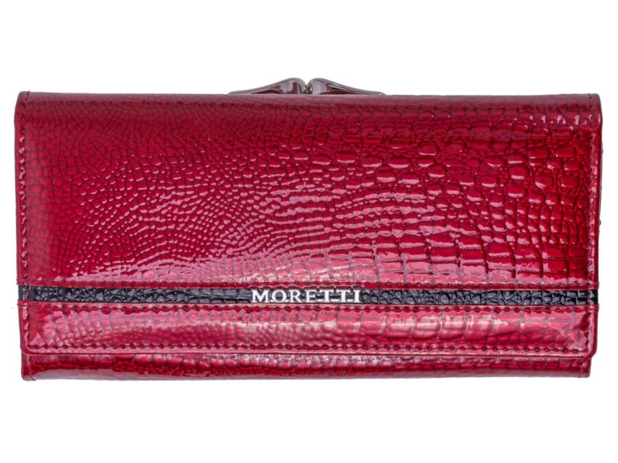 Portfel skórzany damski Moretti AE5243