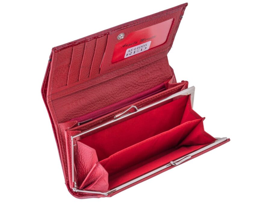 Portfel skórzany damski Moretti AE44005