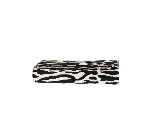Portfel damski skórzany Moretti Animals Zebra Szary (9992-2588) - obrazek 6